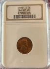 1951 S Lincoln Cent MS67 Red NGC