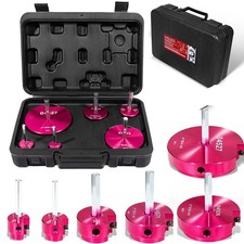 6PCS PVC Pipe Reamer Kit Fitting Socket Saver SCH Plumbing Tools for 1/2" Drills