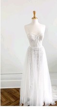 Willowby Ivory Cordova Ophelia BHLDN Wedding Dress Size 14. New with tags