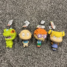 NEW Rugrats Christmas Ornament LOT of 4 by Ruz ANGELICA CHUCKY TOMMY  REPTAR