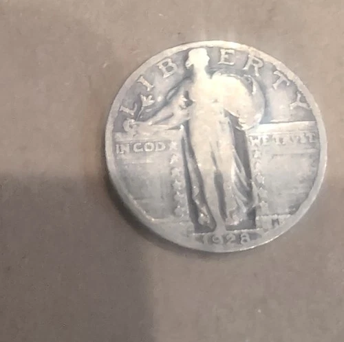 1928 Standing Liberty Quarter Silver 25C Circulated