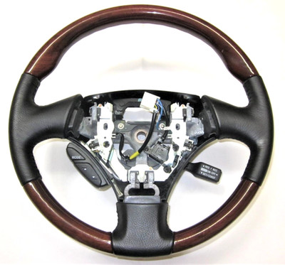 Toyota Genuine Aristo JZS160 16 Late Model Wood Combination Steering Wheel Lexus