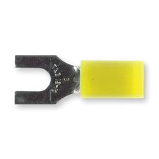 Sta-Kon Rc10-8F Fork Terminal, 8 Stud Size, 10 Awg, 600 V, Nylon Insulated,