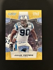 2008 Score - Julius Peppers #45 GOLD ZONE /400 Carolina Panthers