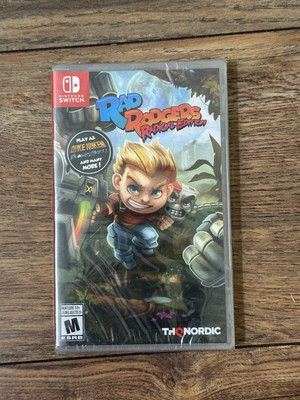 Rad Rodgers: Radical Edition (Nintendo Switch, 2019) Complete(CIB) - NTSC - Rare