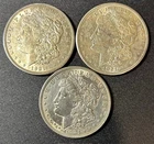 Morgan Silver Dollar - 1921 P, D, & S