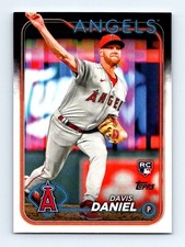 #592 2024 Topps || Davis Daniel RC Los Angeles Angels