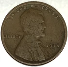 1918 D Lincoln Wheat Cent Penny Good 1c One Cent US Coin- 2169