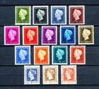 F26  Netherlands   complete set of Queen Wilhelmina 1947-1948  Very Fine MNH
