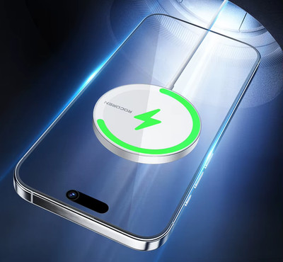 Rocoren 15W Magnetic Qi Wireless Chargers Fast Charging for iPhone 16 15 Pro Ma