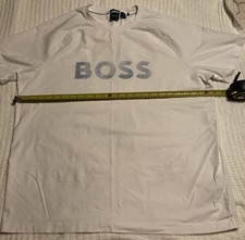Hugo Boss Men's Tiburt Orange Short Sleeve T-Shirt Crew Neck Size 3XL