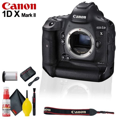 Canon EOS-1D X Mark II DSLR Camera (Body Only) Base Accessory Kit