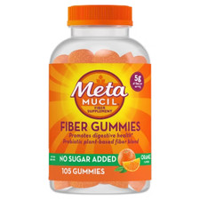 Metamucil Fiber Supplement No Sugar Added Gum...