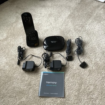 Logitech Harmony Ultimate Home Remote, Charging Cradle, Hub, 2 IR Blasters