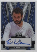 2025 Leaf Metal Auto Blue Prismatic 10/20 Eric Wasserson #A-EW1 Auto 0n64