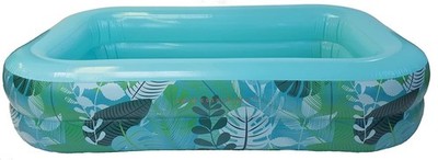 Swim Essentials Rechteckiger Swimming Pool 200 cm Tropical | Planschbecken Kids