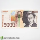 SLOVENIA: 1 x 5,000 Slovenia Tolar Banknote.