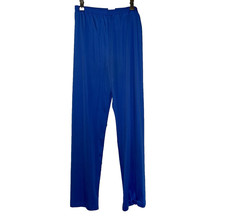 Vanity Fair Nylon Vintage Pajama Pants Size Small Blue Lounge Sleep Vintage