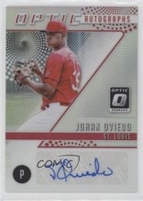2018 Panini Donruss Optic Johan Oviedo #OA-JO Auto rs2