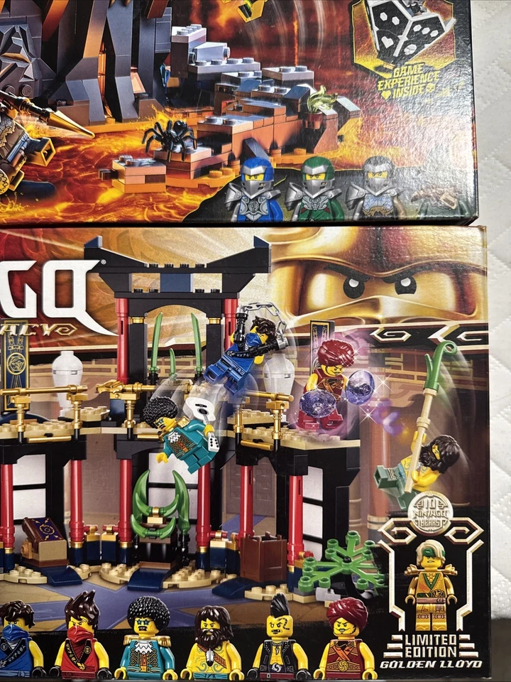 Lego Ninjago 71717 Journey Skull Dungeon & 71735 Tournament Of Elements - Sealed - Image 2 of 4