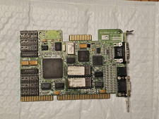 Vintage Retro Gaming Clean 1989 ATI VGA Wonder  1024 ISA Video Card Graphics 2