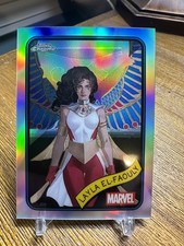 2025 Marvel Topps Chrome Layla El-Faouly Refractor #10