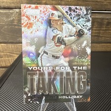 Topps Stadium Club 2025 Jackson Holliday Yours Taking #YK-12 Orioles Card
