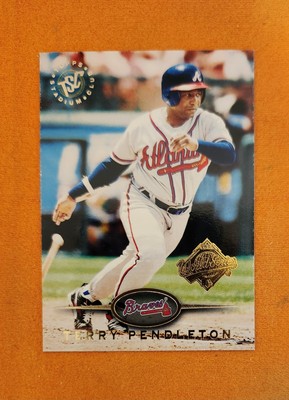 Terry Pendleton 1995 Stadium Club Super Team World Series foil 66