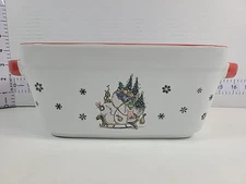 New Zrike Brands The Grinch Loaf Pan Baking Serving Dish Christmas 2023