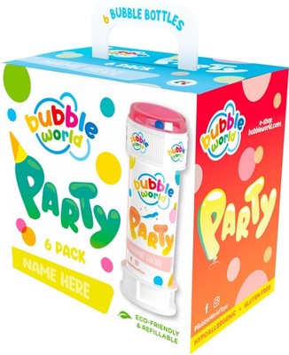 Gadget - Dulcop Bolle Di Sapone - Bubbles Party Pack 6 Pz -D- Dulcop