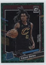 2023 Donruss Optic Rated Rookie Green Velocity Prizm 49/49 Emoni Bates #241 1rl6