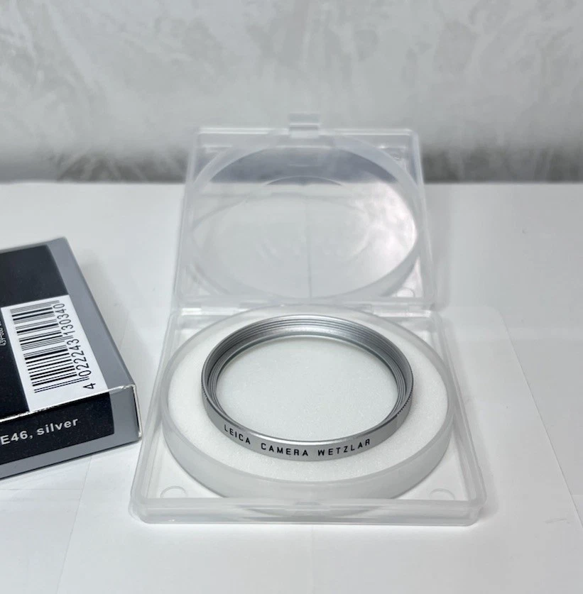 Brand New Leica UV Filter II E46 / 46mm - Silver UVa (13034) - Image 2 of 4