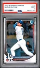 2025 SHOHEI OHTANI BOWMAN CHROME #17 PSA 9 LA DODGERS