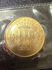 Moneta in Oro San Marino 5 Scudi 1982