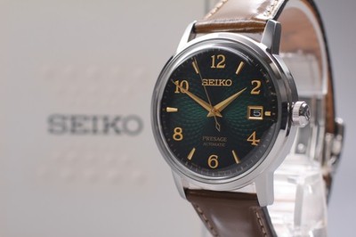 [Near MINT Box] SEIKO PRESAGE 4R35-04A0 Green Men's Automatic Watch From JAPAN