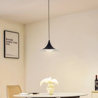 Lindby Pendelleuchte 'Jarl' (Modern) In Schwarz Aus Metall (1 Flammig, G9) - Dec