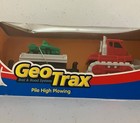 Fisher Price GeoTrax rail and road system pile high plowing Mattel 2005 Rare — photo 2