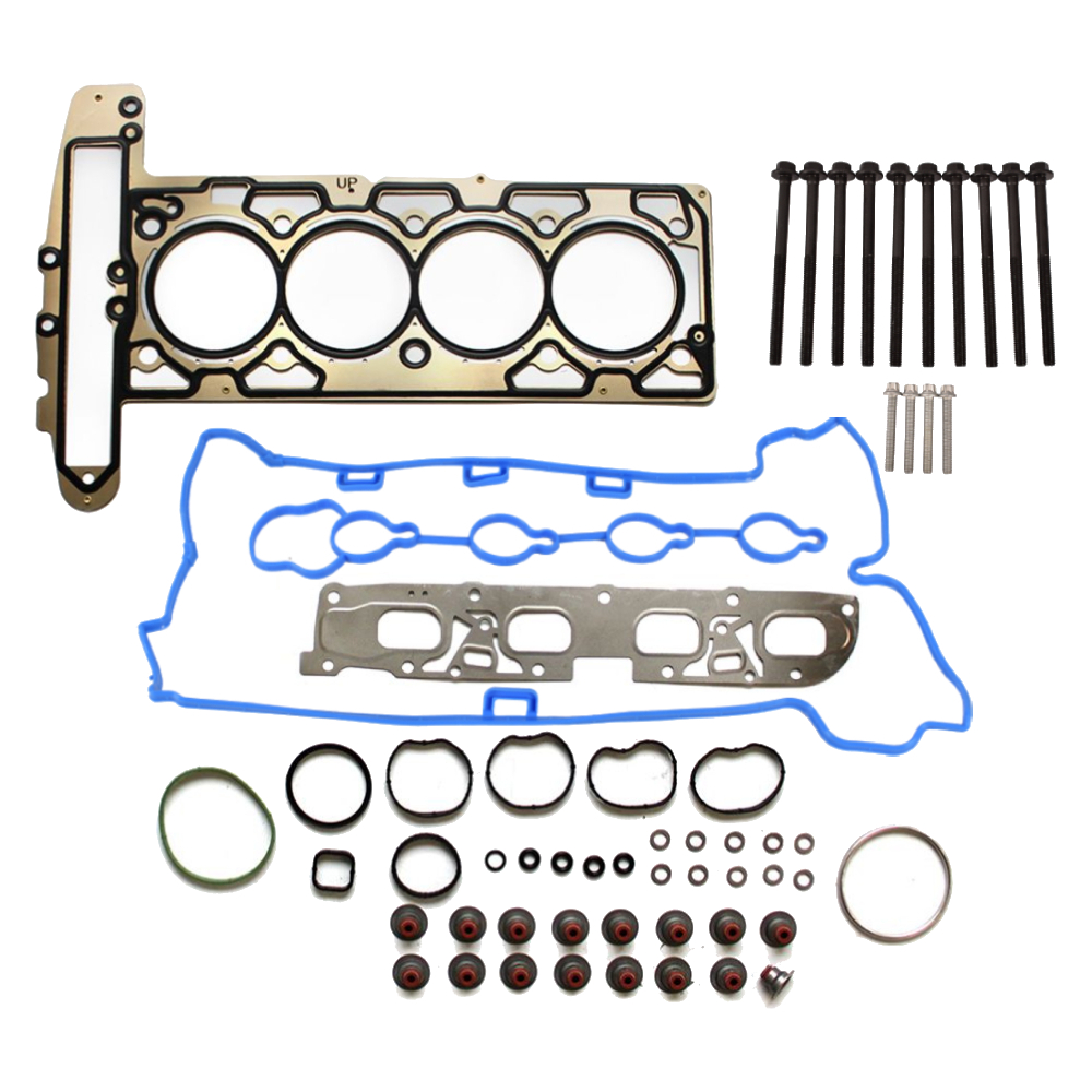 GM 2.0L 2.4L Ecotec Timing Chain Gear Kit Head Gaskets Bolts Kit Oil