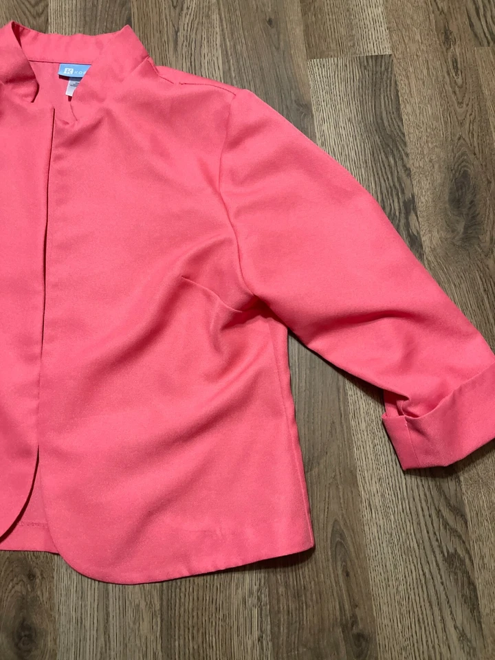 Koret Jacket, Women's Size 12, Pink, Blazer, Long Sleeve - Image 4 of 4