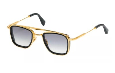 Lunettes De Soleil John Dalia Robert C134 - Modèle Original En Destockage, Monture Dorée