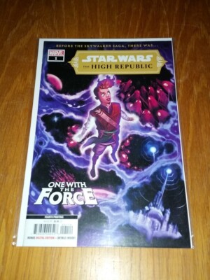 STAR WARS HIGH REPUBLIC #1 FOURTH PRINTING NM+ (9.6 OR BETTER) MARVEL MAY 2021