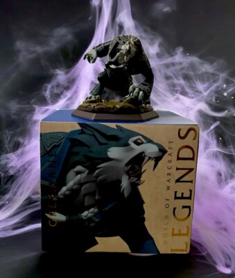 Blizzard Legends: World of Warcraft Greymane Statue WOW Grey Mane Vinyl 7'' NEW