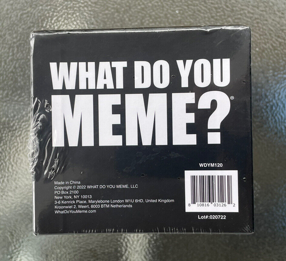 What Do You Meme? Bigger Better Edition