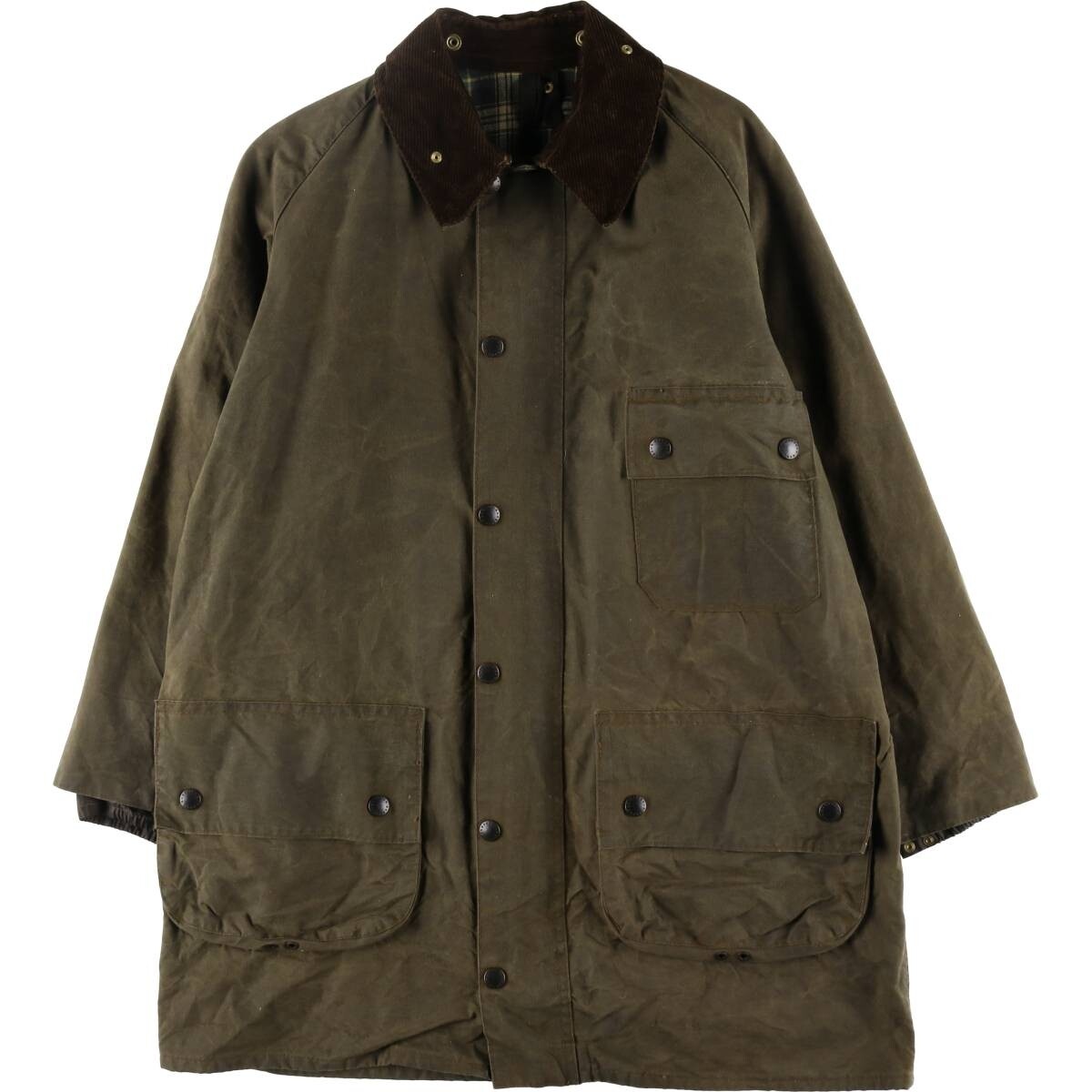 Barbour × ANK Solway Zipper 38 Barbour W's Solway Zipper Wax Jacket: Angler's Lane Virginia
