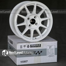 1 Circuit Performance Cp23 15x7 4x100 35 Gloss White Wheel Jdm Type R Style