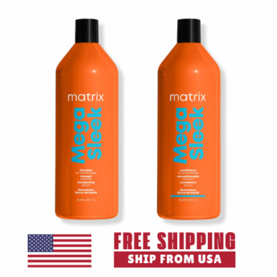 Matrix Total Results - MEGA SLEEK Smoothing Shampoo & Conditioner Set 33.8 OZ