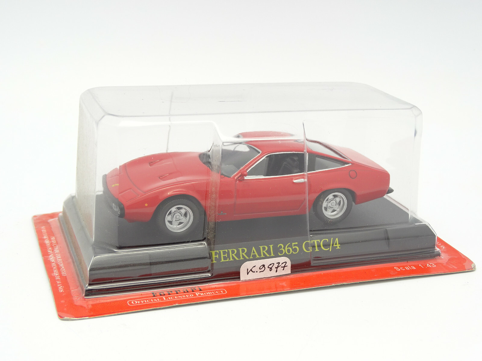 Voiture miniature Ixo Presse 1/43 Ferrari 365 GTC /4 en métal injecté
