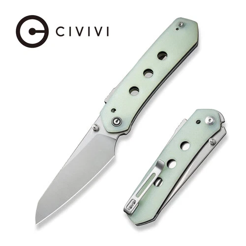 CIVIVI VISION FG Knife Superlock Folder EDC Natural G10 Nitro-V C22036-2 - Picture 1 of 8