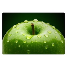 Carpet 60x90cm Vinyl Mat Floor Mat Decoration Green Apple Fruit