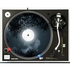Full Moon #2 Lunar Celestia Slipmat Turntable 12" LP Record Player DJ Audiophile